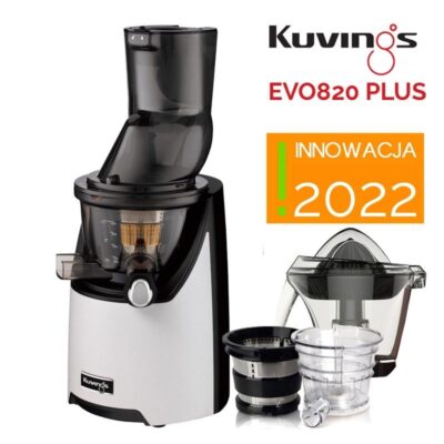 Wyciskarka Kuvings EVO820 (Evolution) PLUS biały - wersja limitowana + cytrusarka