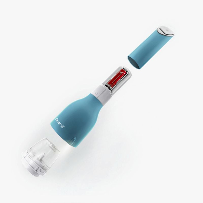 Mlynek elektryczny do przypraw Finamill niebieski - obrazek 4