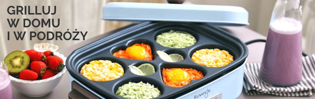 MultiGrill Kuvings – grilluj w domu i podrózy!
