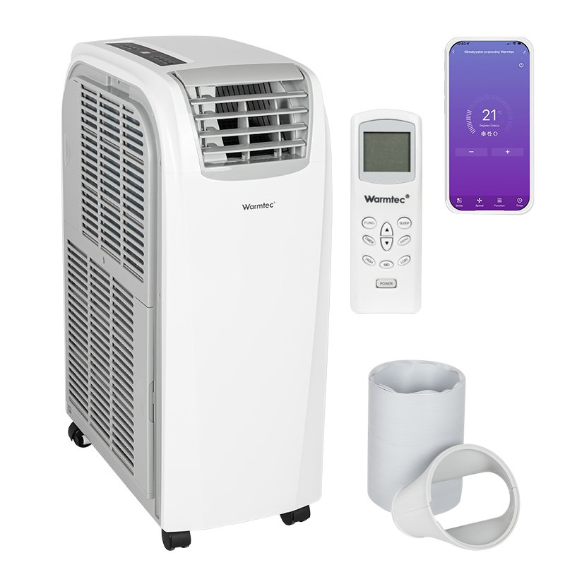 Klimatyzator przenośny Warmtec Morso+ KP54W 5400W z Wi-Fi do 60 m² 4 tryby pracy